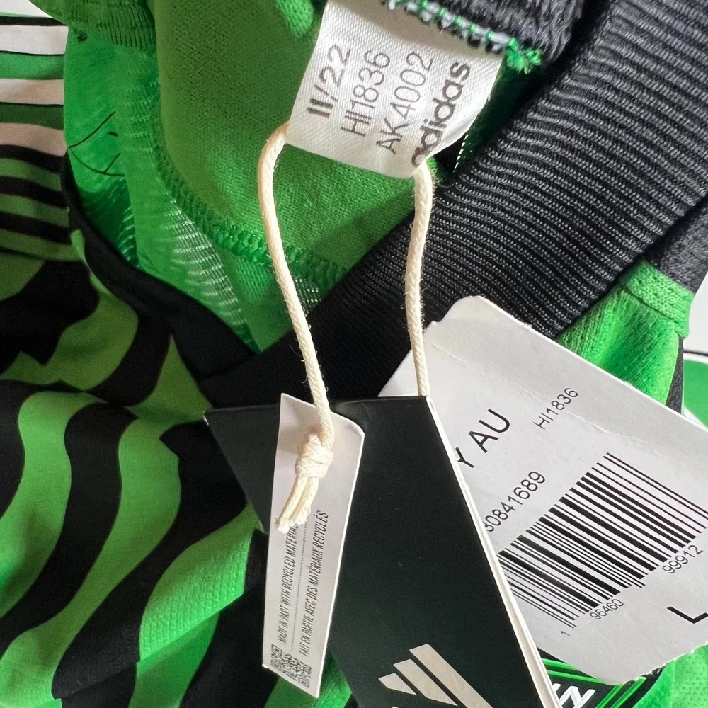 Adidas Austin FC 2023 2024 Authentic Home Jersey HI1836 Mens Large Green Black